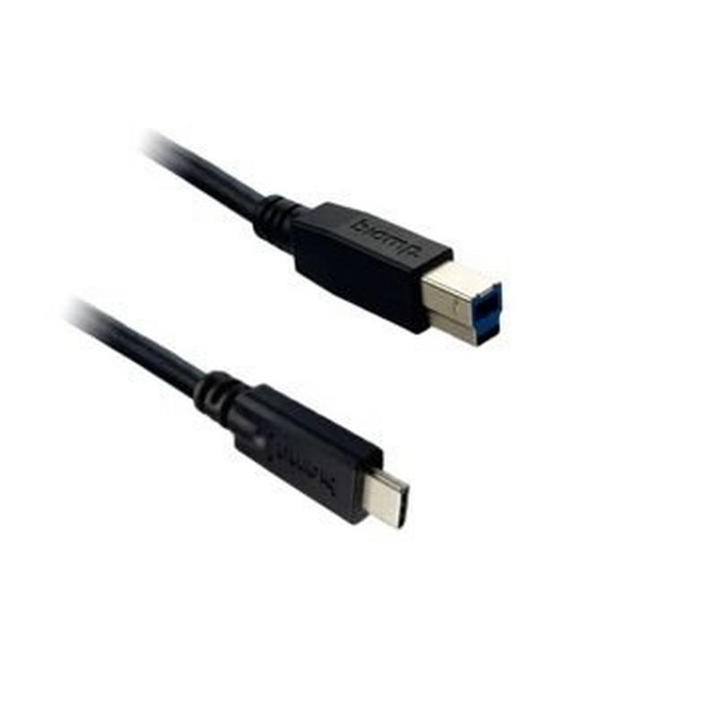 Biamp USB-C auf USB-B Kabel, 1m EasyConnect USB3-3-BC, St./St.