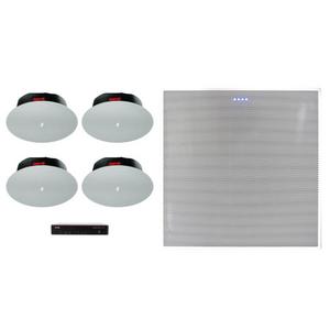 Biamp MRB-L-X1600-BMA360DI-CIC6 Large meeting room bundle w/ 24" BMA