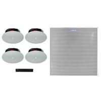Biamp MRB-L-X1600-BMA360DI-CIC6 Large meeting room bundle w/ 24" BMA