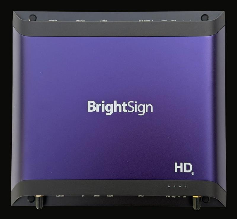 BrightSign HD1026 4K Player, HDR, interaktiv