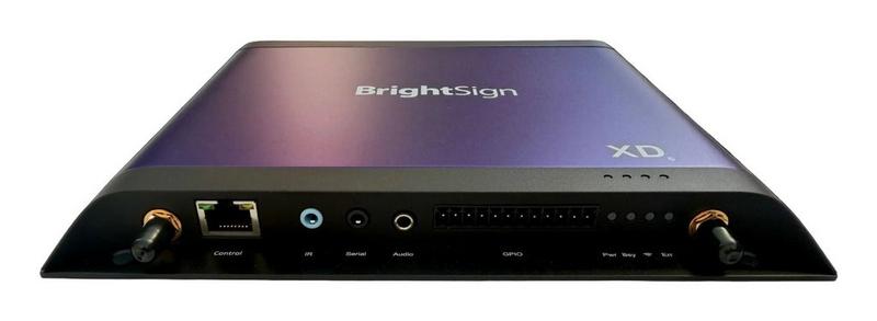 BrightSign XD1036 4K Player, PoE+ , interaktiv