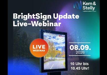 BrightSign Update Live-Webinar