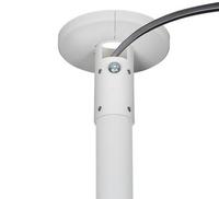 B-Tech AV Mounts SYSTEM V CCTV Ceiling Mount Dome Surveillance Cameras - 1m 38mm Pole