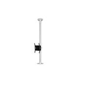 B-Tech AV Mounts SYSTEM V CCTV Ceiling Mount VESA 100 Tilt Screen + Dome Surv. Cam - 2m 38mm