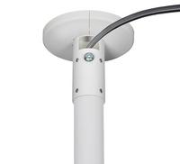 B-Tech AV Mounts SYSTEM V CCTV Ceiling Mount VESA 100 Tilt Screen + Dome Surv. Cam - 2m 38mm