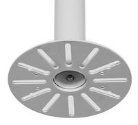 B-Tech AV Mounts SYSTEM V CCTV Ceiling Mount VESA 200 Tilt Screen + Dome Surv. Cam - 1m 38mm