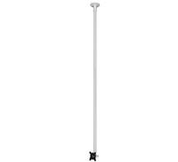 B-Tech AV Mounts SYSTEM V CCTV Ceiling Mount VESA 100 Fixed Displays - 1m 38mm Pole