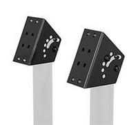 B-Tech AV Mounts Tilting Adaptor Plate (Pair) 50mm Poles