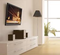 B-Tech AV Mounts Flat Screen Wall Mount with Tilt (VESA 200)   Black