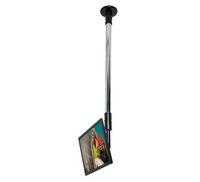 B-Tech AV Mounts Flat Screen Ceiling Desk Mount with Tilt & Swivel (VESA 100) - 2m 50mm Pole