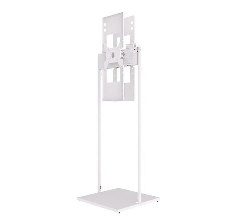 B-Tech AV Mounts Back-to-Back Floor Stand with Tilt for Samsung 32" E-Paper (VESA 200) White