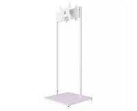 B-Tech AV Mounts Back-to-Back Univ. E-Paper Stand with Tilt (VESA 200) White