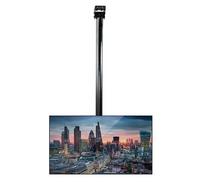 B-Tech AV Mounts SYSTEM 2 - Heavy Duty Ceiling/Wall Mount with Tilt for 50mm Poles, Blck