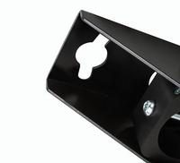 B-Tech AV Mounts SYSTEM 2 - Heavy Duty Ceiling/Wall Mount with Tilt for 50mm Poles, Blck