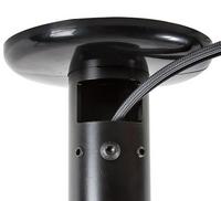 B-Tech AV Mounts SYSTEM 2 - Heavy Duty Ceiling/Floor Mount (Fixed) for 50mm Poles, Black