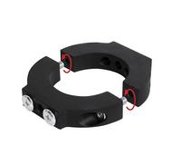 B-Tech AV Mounts SYSTEM 2 - Two-Piece Accessory Collar for 50mm Poles,  Black