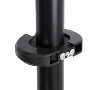B-Tech AV Mounts SYSTEM 2 - Two-Piece Accessory Collar for 50mm Poles,  Black