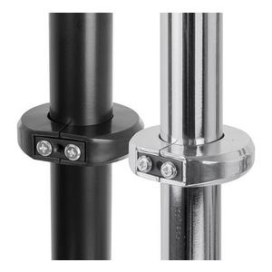 B-Tech AV Mounts SYSTEM 2 TwoPiece Access. Collar Collar for 50mm Poles,  Black