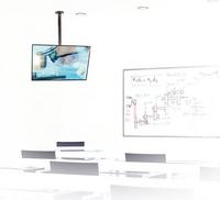 B-Tech AV Mounts SYSTEM 2 - Ceiling Mnt with 50mm Adjustable Extension Pole - 0.6m to 1m Pole, Black