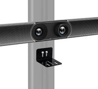 B-Tech AV Mounts Mounting Plate for Yealink A30 MeetingEye 600 & VC Cameras, Black