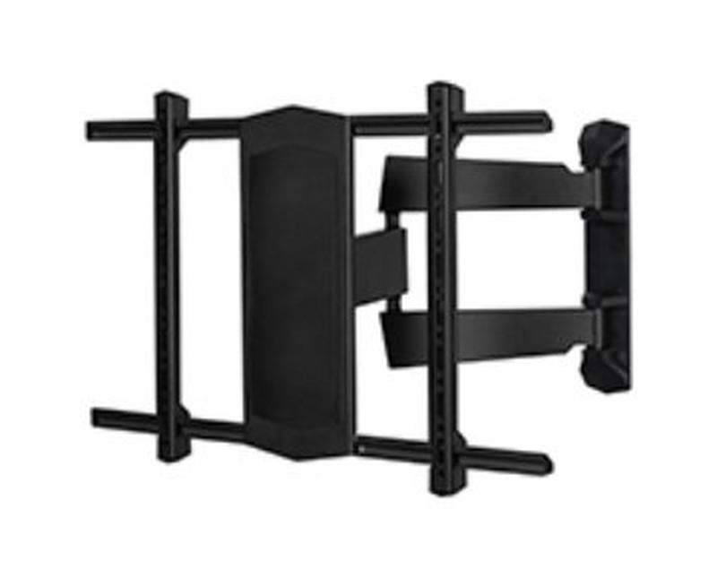 B-Tech AV Mounts Dual Stud Horiz. Wall Plate Adapt Wall Mount with Tilt & Swivel (VESA 600x400) Black