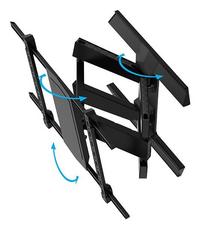 B-Tech AV Mounts Vantage Plus Twin Cantilever Arm Flat Screen Wall Mnt w/ Tilt&Swivel VESA 600x400 B