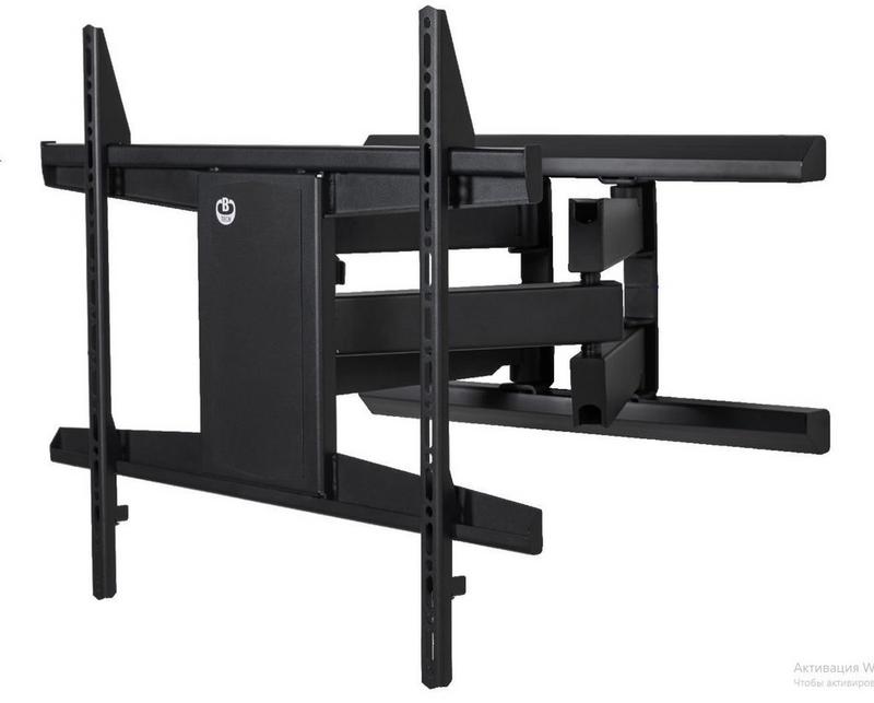 B-Tech AV Mounts Vantage Max Heavy Duty Twin Cant. Arm Flat Screen Wall Mount (VESA 800x600) Black