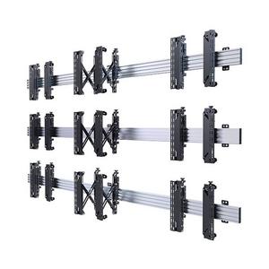 B-Tech AV Mounts SYSTEM X - Mounting System Univ. Videowall with Micro-Adjust. F. 39-75" Disp.