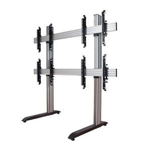 B-Tech AV Mounts SYSTEM X - Mounting System 2x2 Univ. Freestanding Videowall - 46-60" Displ