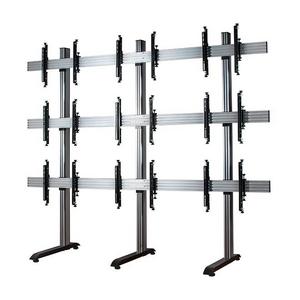 B-Tech AV Mounts SYSTEM X - Mounting System 3x3 Univ. Freestanding Videowall - 55-60" Displ