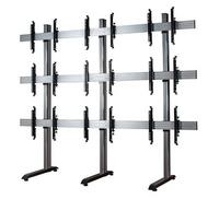 B-Tech AV Mounts SYSTEM X - Mounting System 3x3 Univ. Freestanding Videowall - 46-55" Displ