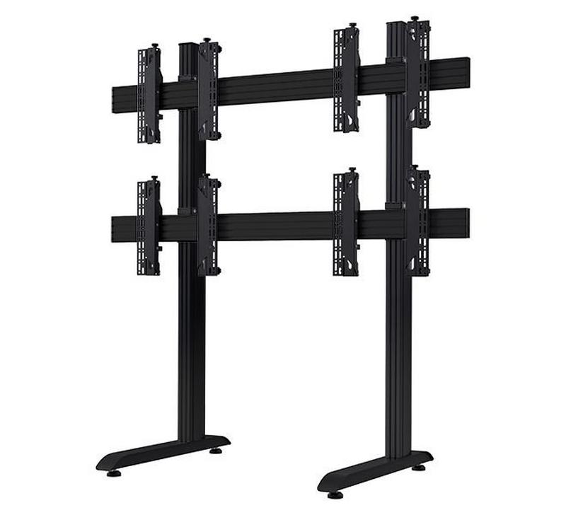 B-Tech AV Mounts SYSTEM X - Mounting System 3x3 Univ. Freestanding Videowall - 46-55" Displ
