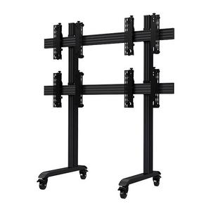 B-Tech AV Mounts SYSTEM X - Mounting System 3x3 Univ. Mobile Videowall - 46-55" Displ