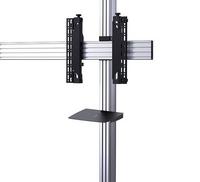 B-Tech AV Mounts SYSTEM X - Mounting System 3x3 Univ. Mobile Videowall - 46-55" Displ