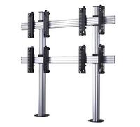 B-Tech AV Mounts SYSTEM X - Mounting System 2x2 Univ. Bolt Down Videowall - 46-60" Displ