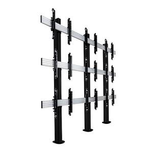 B-Tech AV Mounts SYSTEM X - Mounting System 3x3 Univ. Bolt Down Videowall - 55-60" Displ