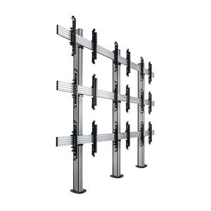 B-Tech AV Mounts SYSTEM X - Mounting System 3x3 Univ. Bolt Down Videowall - 46-55" Displ