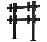 B-Tech AV Mounts SYSTEM X - Mounting System 3x3 Univ. Bolt Down Videowall - 46-55" Displ