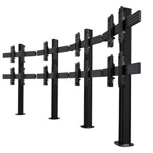B-Tech AV Mounts SYSTEM X - Stand Mobile Curved Videowall - 39-75"