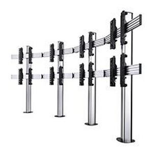 B-Tech AV Mounts SYSTEM X - Stand Bold-Down Curved Videowall - 39-75"