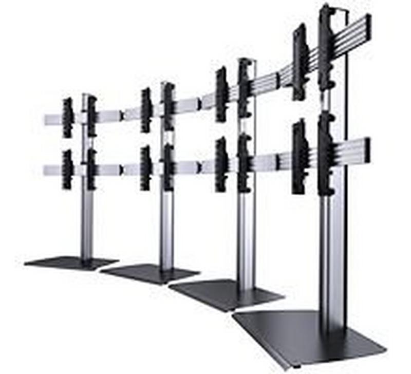 B-Tech AV Mounts SYSTEM X - Stand Curved Videowall 39-75"