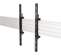 B-Tech AV Mounts SYSTEM X - VESA 400 Flat Screen Interface Arms for BT8390 (Pair) Black