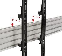 B-Tech AV Mounts SYSTEM X - VESA 400 Flat Screen Interface Arms for BT8390 (Pair) Black
