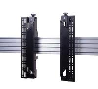 B-Tech AV Mounts SYSTEM X - VESA 400 Flat Screen Interface Arms w/ Micro-Adj. for BT8390 (Pair) BL