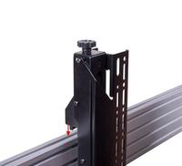 B-Tech AV Mounts SYSTEM X - VESA 400 Flat Screen Interface Arms w/ Micro-Adj. for BT8390 (Pair) BL