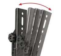 B-Tech AV Mounts SYSTEM X - VESA 400 Flat Screen Interface Arms with Tilt for BT8390 (Pair) Black