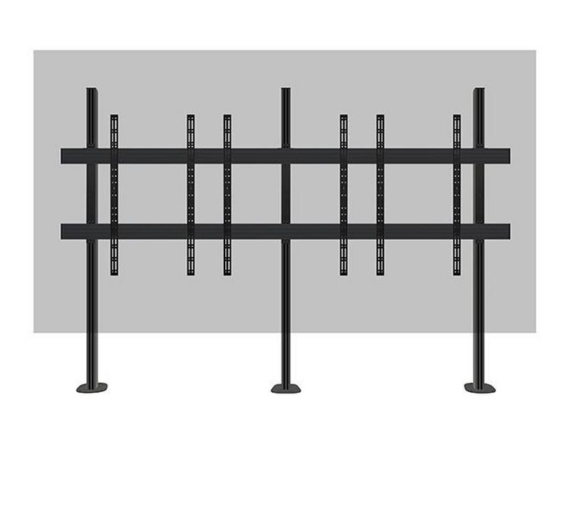 B-Tech AV Mounts SYSTEM X - Bolt-Down Stand for LG 163inch All-In-One dvLED Displays