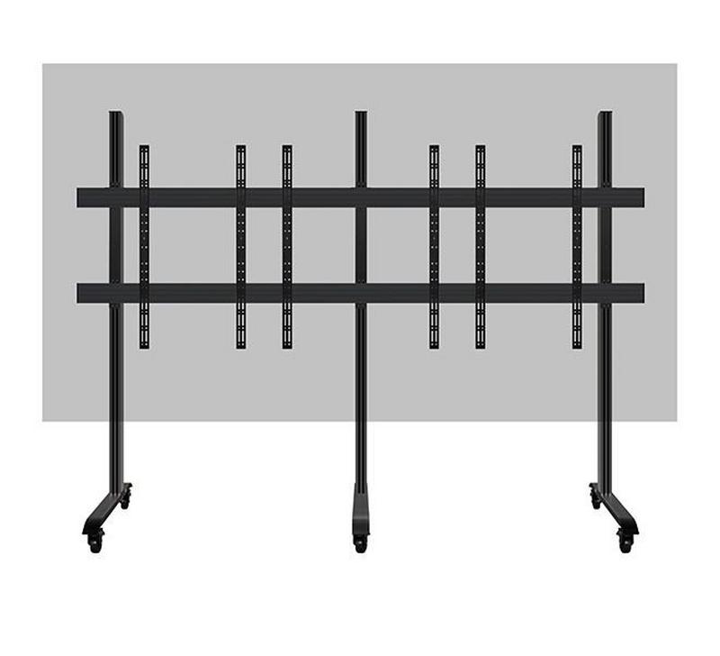 B-Tech AV Mounts SYSTEM X - Mobile Stand for LG 171" All-In-One Ultra-wide dvLED Displays