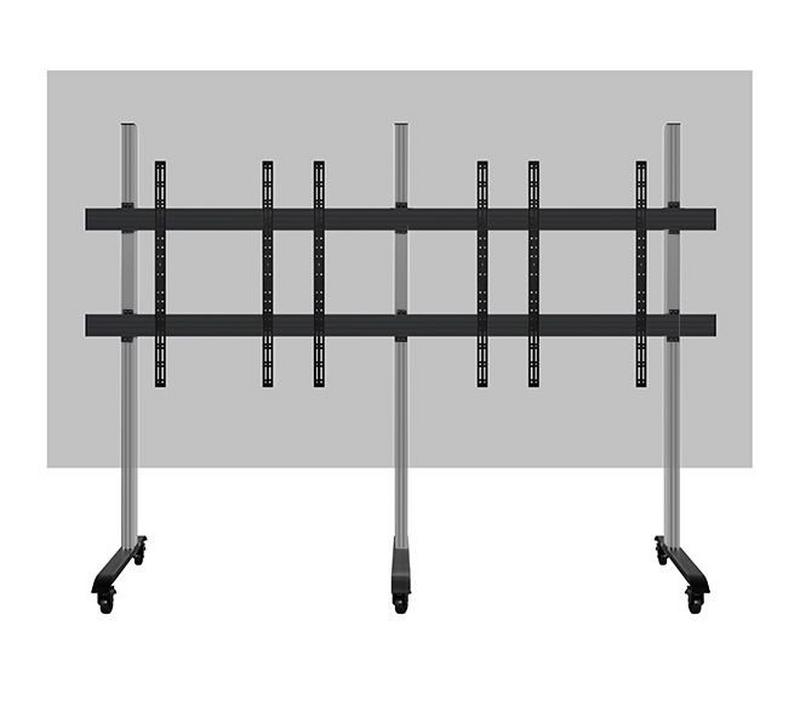 B-Tech AV Mounts SYSTEM X - Mobile Stand for LG 171" All-In-One Ultra-wide dvLED Displays