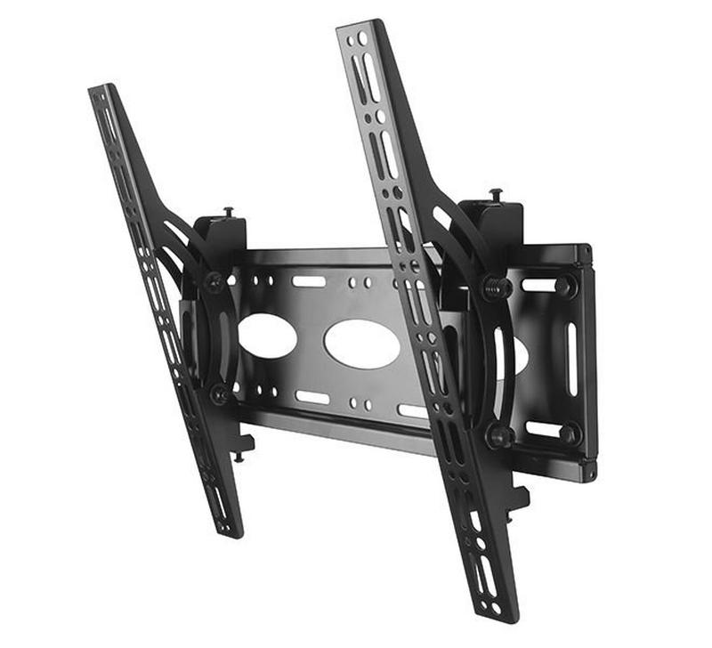 B-Tech AV Mounts Flat Screen Wall Mount with Tilt (VESA 400) Black